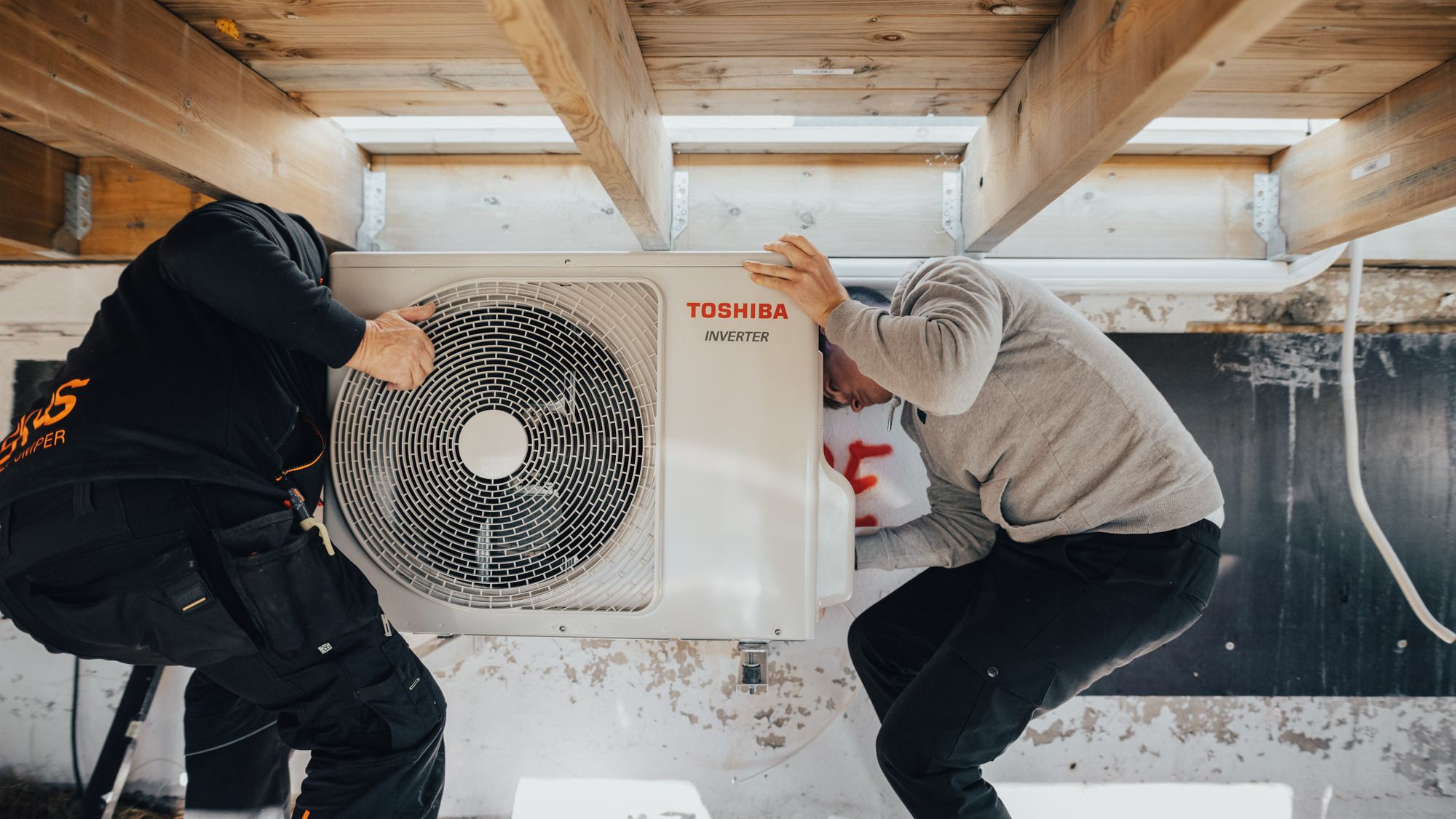 Installasjon av varmepumpe